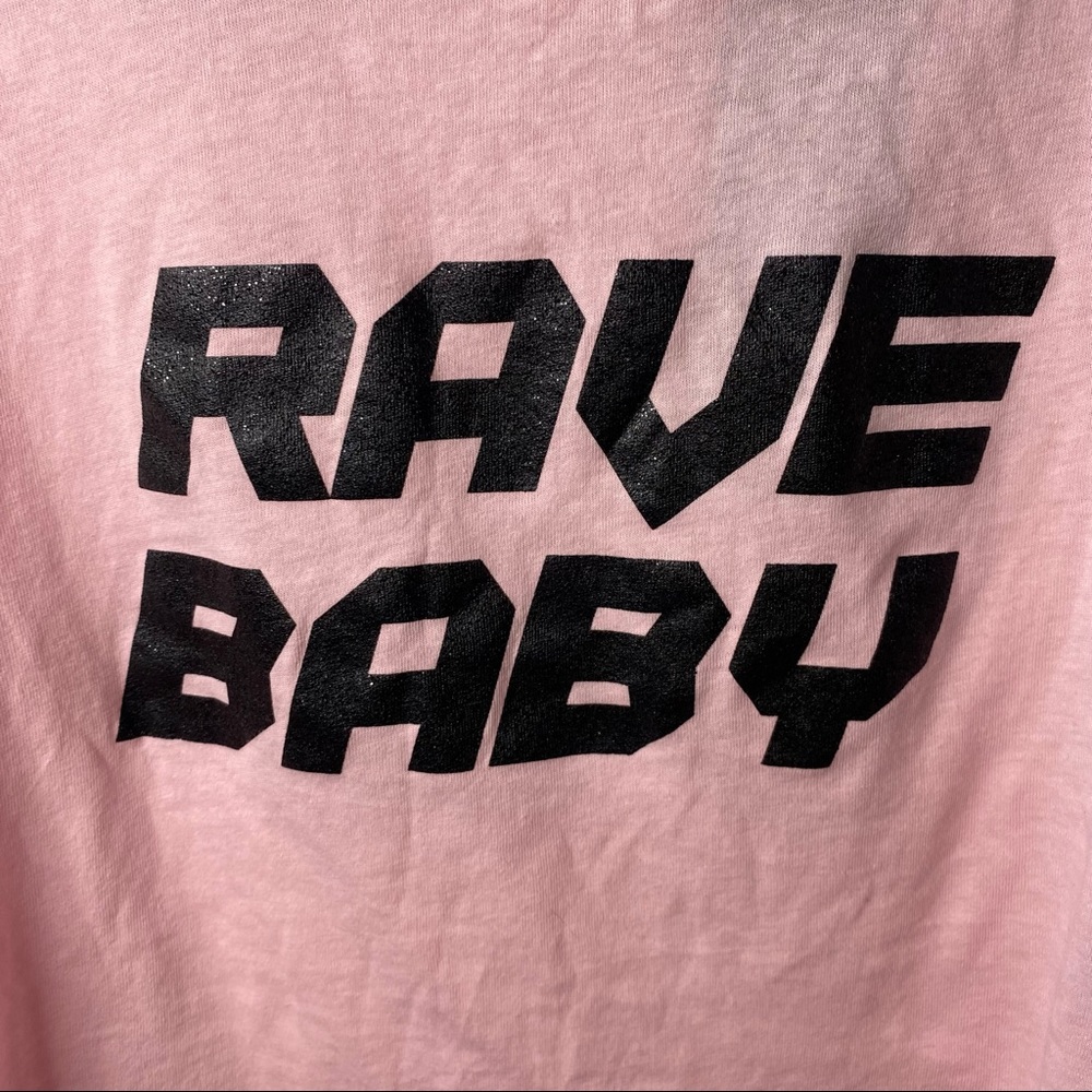 Dolls Kill Rave Baby Tee - Picture 3 of 4